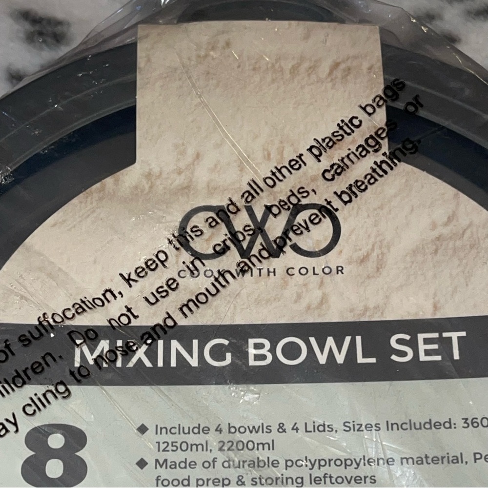 Cook with Color Mixing Bowl Set - Picture 2 of 8